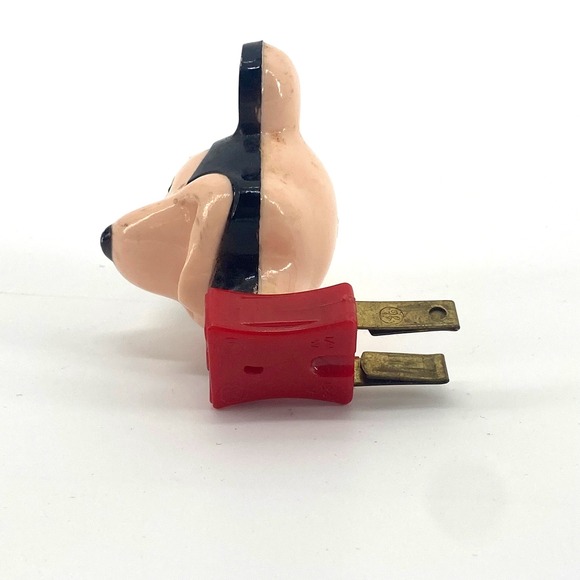 Vintage Walt Disney Productions Mickey Mouse Head Night Light Plug In WORKS - Picture 5 of 8